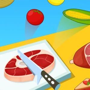 Food Cutting Game